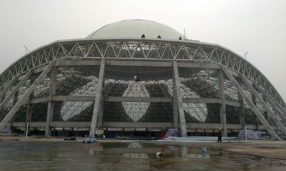 四川温泉馆网架工程